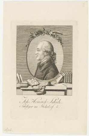 Bildnis des Joh. Heinrich Schulz