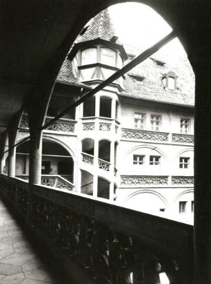 Nürnberg. Rathaus, Innenhof