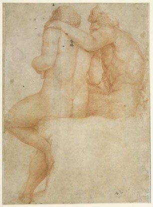 Pan und Daphnis (nach einer antiken Statuengruppe)