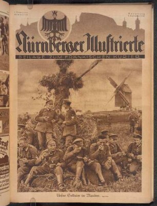 Unsere Soldaten im Manöver.