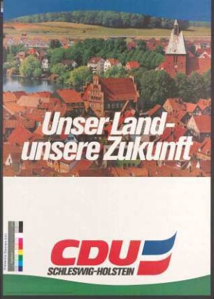 Unser Land - Unsere Zukunft CDU Schleswig-Holstein