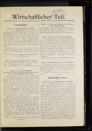 Vorderasien.