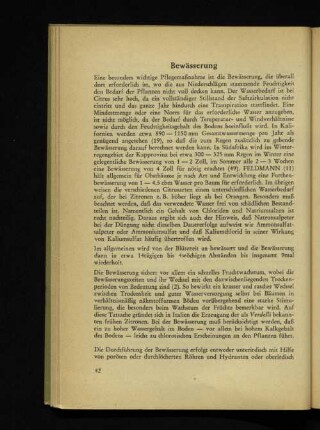 Bewässerung