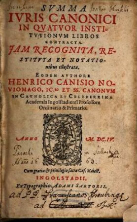 Summa Juris Canonici