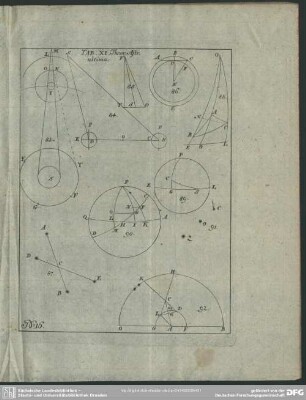 No. 16. Tab. XI. Theor. Astr. ultima