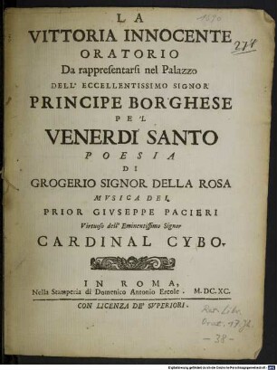 La vittoria innocente