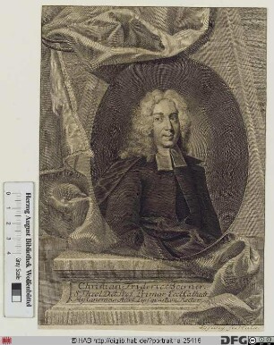 Bildnis Christian Friedrich Boerner d. Ä.