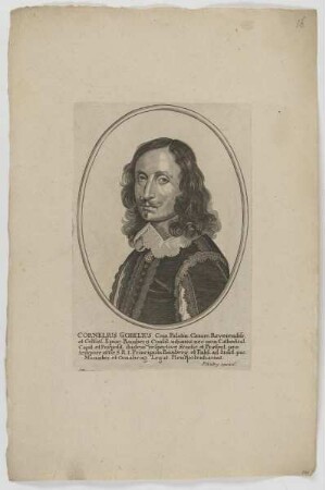 Bildnis des Cornelius Gobelius