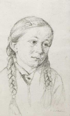 Bildnis Ulrike Rauner, 8 Jahre alt