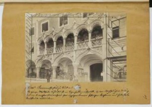 Kornmesserhaus, Bruck/Mur: Ansicht (aus: Skizzen- und Fotoalbum 21)