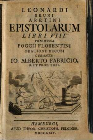 Leonardi Bruni Aretini Epistolarum Libri VIII
