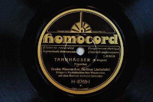 Tannhäuser : Pilgerchor / (W. Wagner)