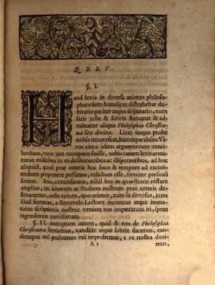 Philosophemata de philosophia Christiana