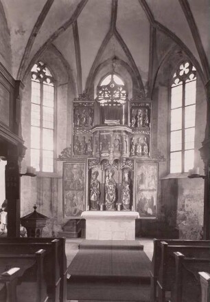 spätgotischer Schnitzaltar