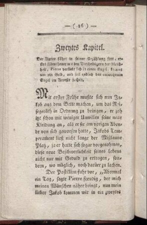 Zweytes Kapitel.
