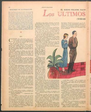 Los últimos rosales : El nuevo folletín nacional de Mundo Argentino