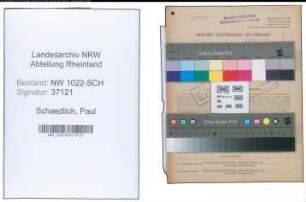 Entnazifizierung Paul Schaedlich , geb. 13.04.1899 (Bahnbeamter)