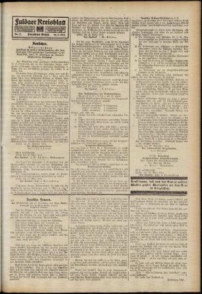 Zweite Ausgabe vom Mittwoch, den 24. März 1915.
