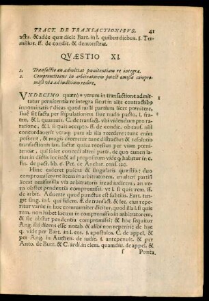 Quaestio XI. - Quaestio XX.