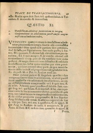 Quaestio XI. - Quaestio XX.