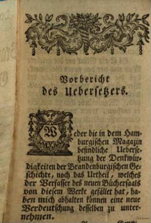 Denkwürdigkeiten der Brandenburgischen Geschichte, [1]