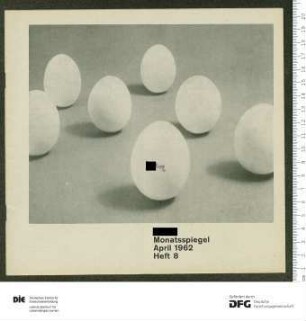 Programm 8. Monatsabschnitt 1961/1962
