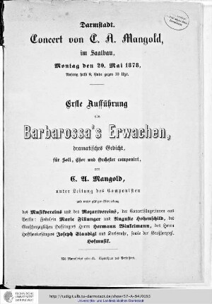 Barbarossa's Erwachen