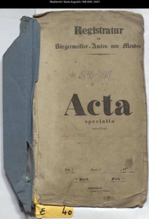 Aushebung und Gestellung von Rekruten - specialia -