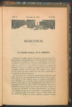 El partido radical en el gobierno
