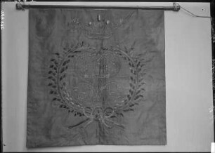 Fahne des Herzogs Johann Georg von Sachsen-Weißenfels