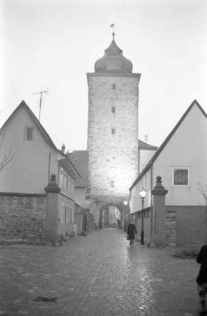 Weihnachtsabend am Basler Tor in Durlach