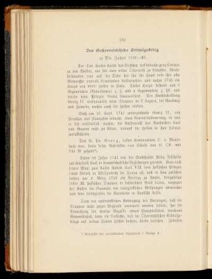 [2.] Der Oesterreichische Erbfolgekrieg.