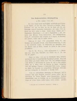 [2.] Der Oesterreichische Erbfolgekrieg.