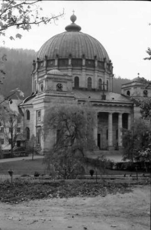 St. Blasien: Klosterkirche, Frontalansicht
