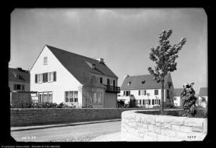 Straßenecke Oppau-Leunastr. Dr. Bertholdt (Bechdoldt?), Werkswohnungen II