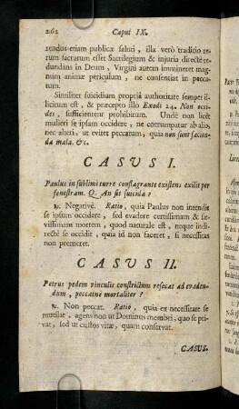 262-270, Casus I. Paulus in sublimi turre conflagrante ...