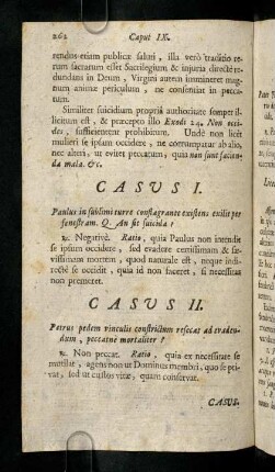 262-270, Casus I. Paulus in sublimi turre conflagrante ...