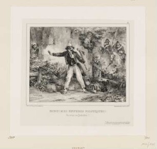 Vieh, Blatt 12 der Folge "Lithographisches Album"