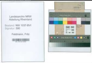 Entnazifizierung Fritz Feldmann , geb. 09.12.1901 (Werkmeister)