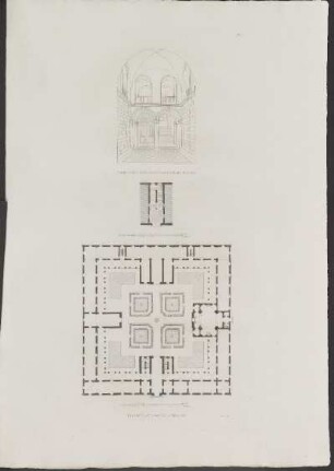 Pl. 12. Plan Du Grand Hopital A Messine.