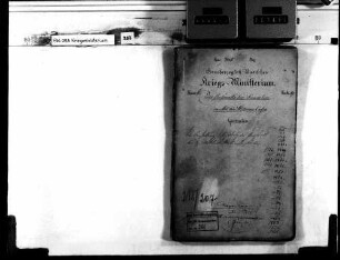Die Anstellung und Behaltung des Personals bei der Militär-Witwenkasse