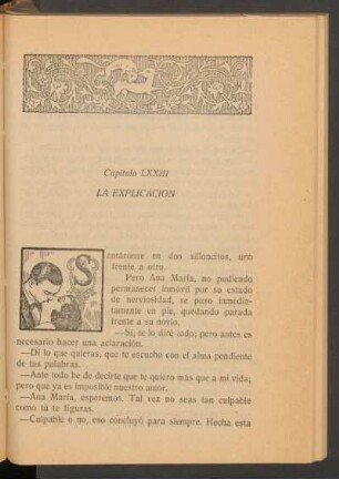 Capítulo LXXIII - La explicación