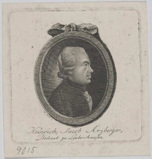 Bildnis des Heinrich Jakob Arzberger