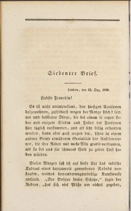 Siebenter Brief.