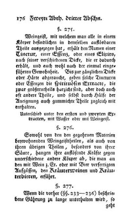 Essiggährung und Essig (§§. 277-279)