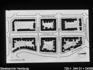 Alte Bebauung Grindelberg 1939 (Plan)