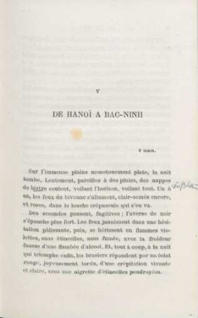 V. De Hanoi à Bac-Ninh