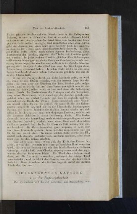 Siebenzehntes Kapitel. Von der Unfruchtbarkeit.