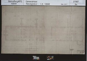 Kraftwerk Böhlen der AG Sächsische Werke; Maschinenhaus