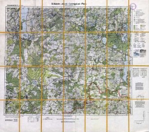 Reichskarte: Einheitsblatt 35 (1cm-Karte) Schwerin i. Meckl.-Ludwigslust-Plau